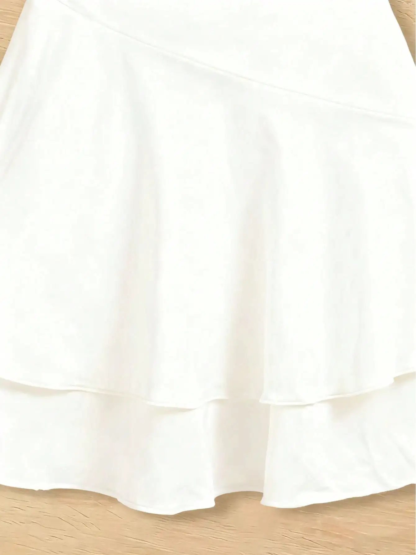 2026 girls' fashionable dress with waist cinching and slimming effect, backless cross tie dress, children's clothing 1