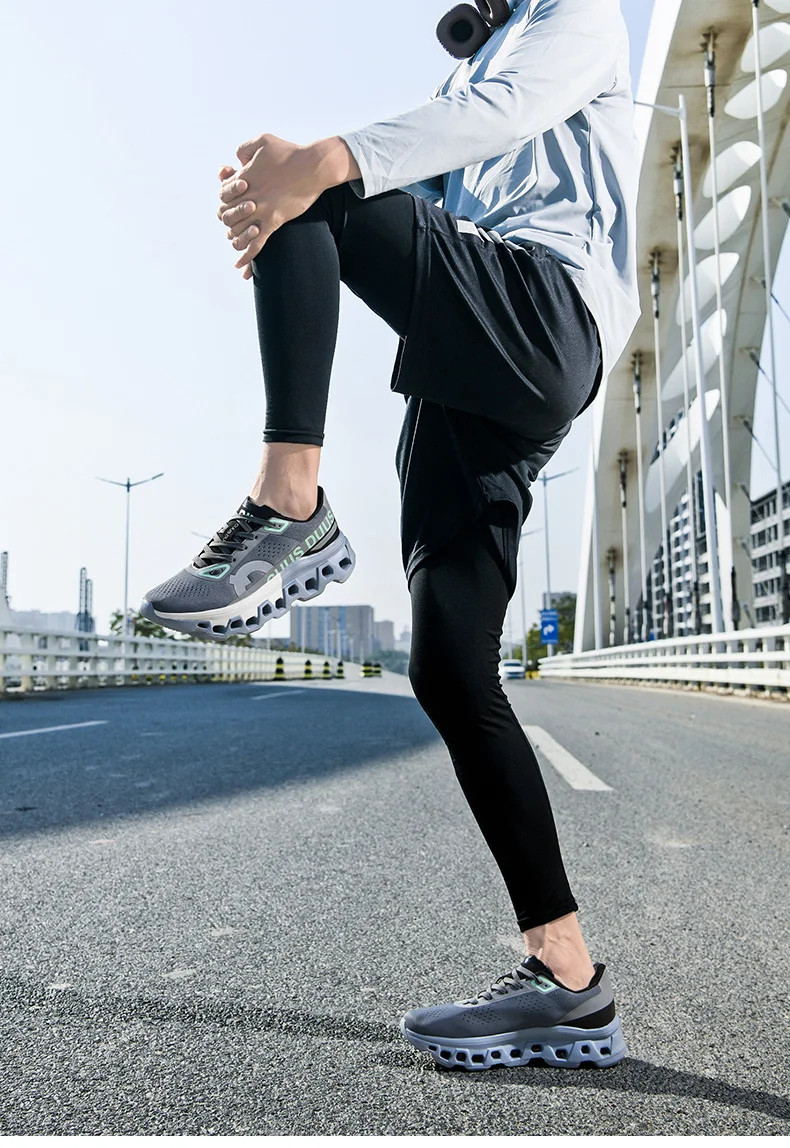 Men's Cushioning Running Shoes Lightweight Athletic Casual Sneakers Male Non-Slip Sports Shoes Outdoor Travel Walking Shoes