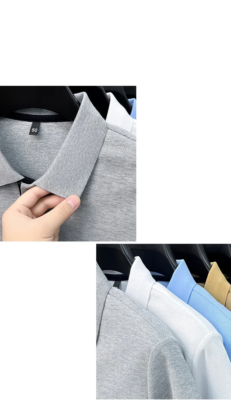 100% pure cotton short sleeve polo shirt summer breathable men's T-shirt designer brand Paul Pony embroidery fashion casual top