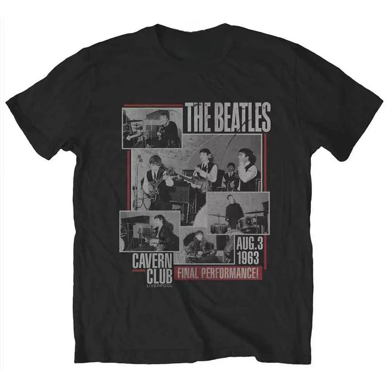 The Beatles 1962 The Cavern Club Casual T-shirt Men's and Women's Luxury Band Brand Top 2026 New