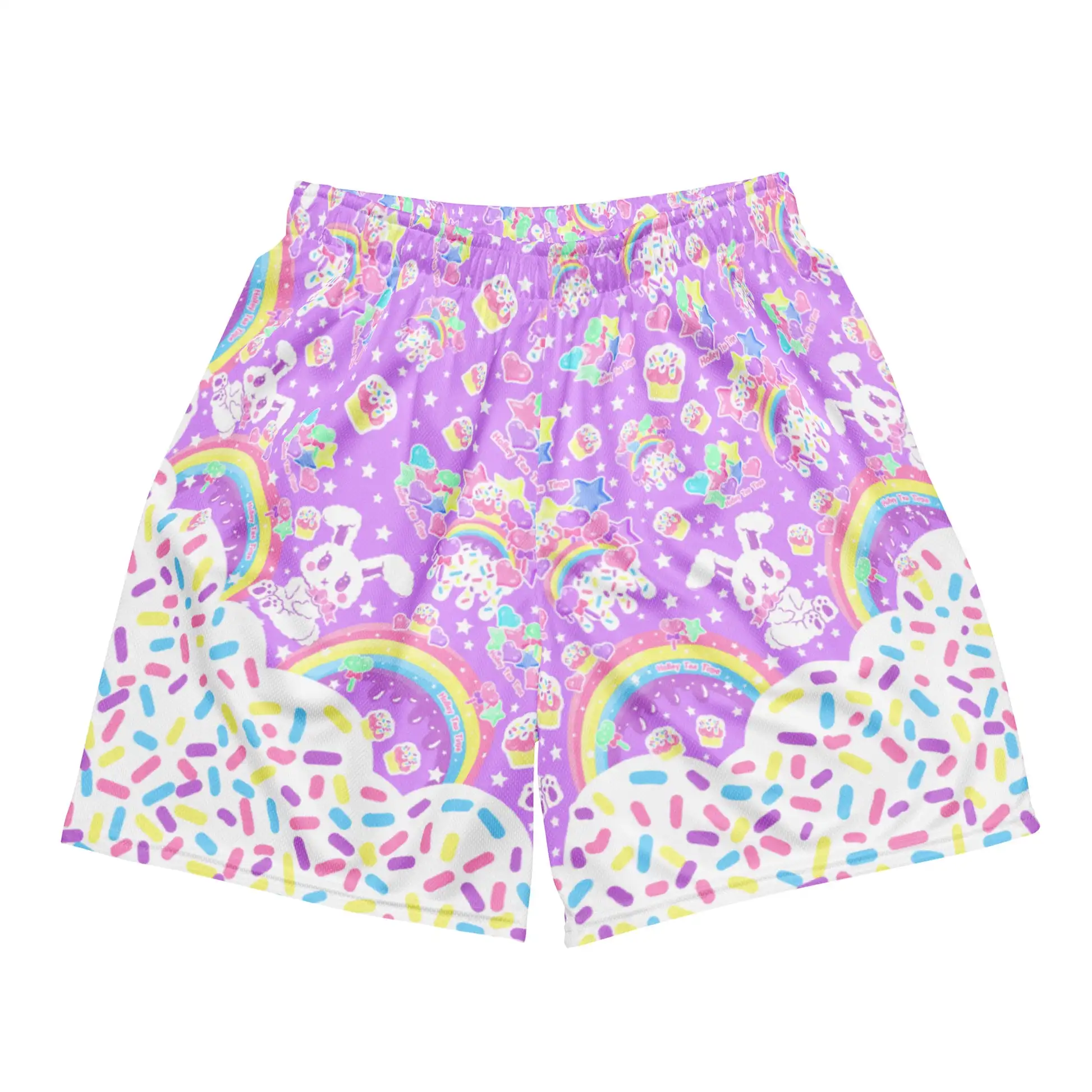 Summer Dream Sweetheart Cake Series Casual Shorts Adult Large Breathable Quick Drying Beach Shorts Kids Kawaii Party Dressing