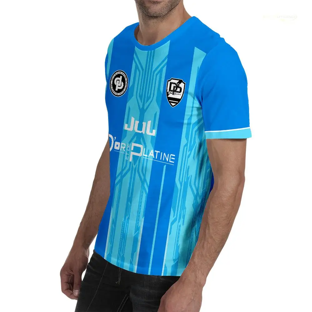 JUL Maillot TOTO Et Ninetta Jerseys Men's and Women's Trendy Rap Culture Printed T-shirts Breathable Football Training Uniforms