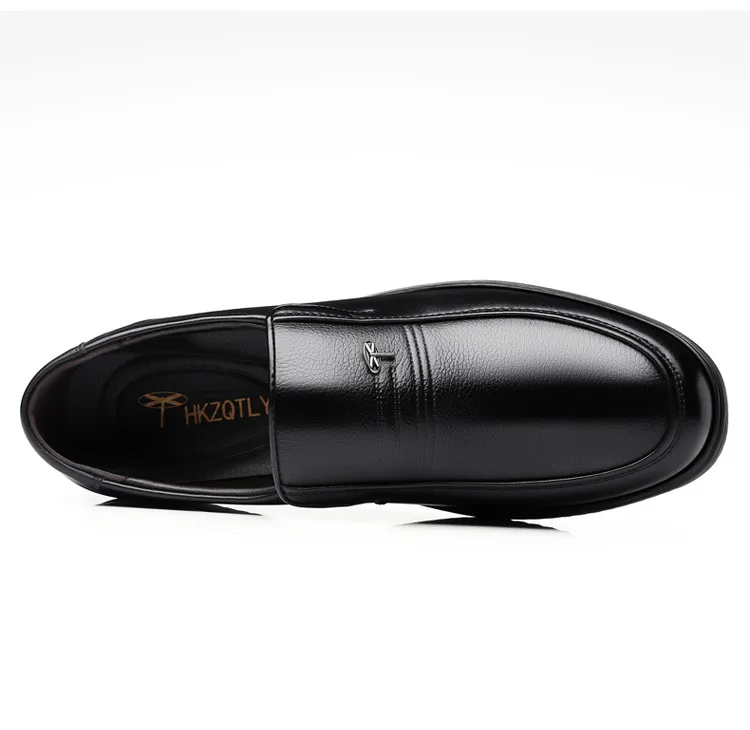 2026 New Genuine Leather Shoes Men Loafers Business Casual Shoes Classic Soft Leather Hombre Breathable Flat Shoes
