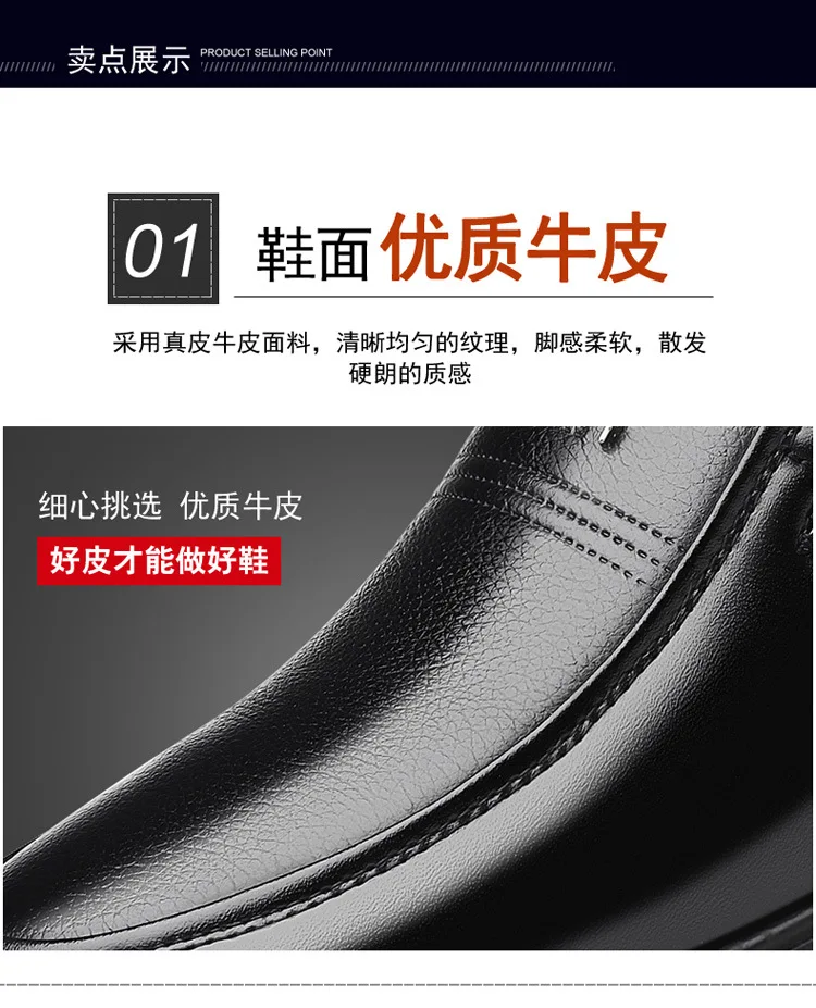 2026 New Genuine Leather Shoes Men Loafers Business Casual Shoes Classic Soft Leather Hombre Breathable Flat Shoes