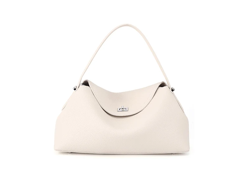 Women's Genuine Leather Handbag Fashionable Retro Designer Luxury Bag High-Quality Cowhide Large Capacity Casual Shopping Bag