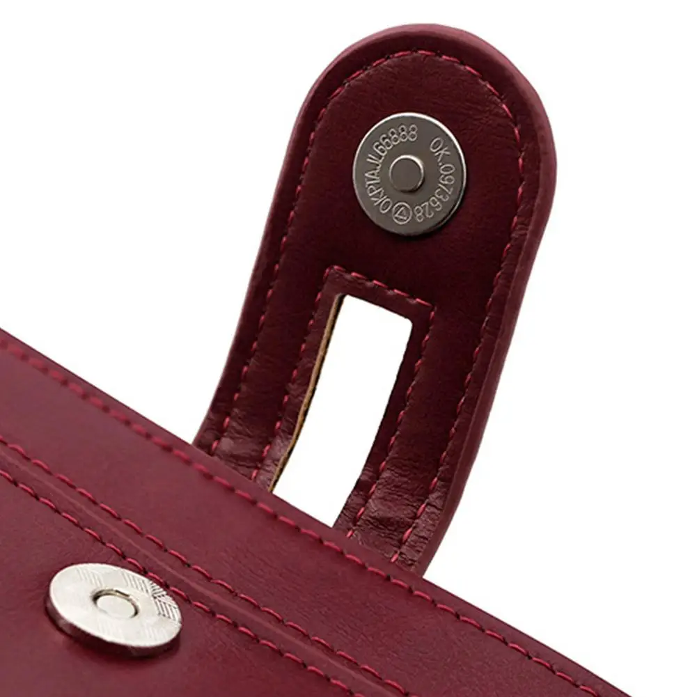 Luxury Fashion PU Leather Long Wallet Women's Slim Clutch Purse with Zipper Coin Pocket for Designer Style Elegant Daily Use