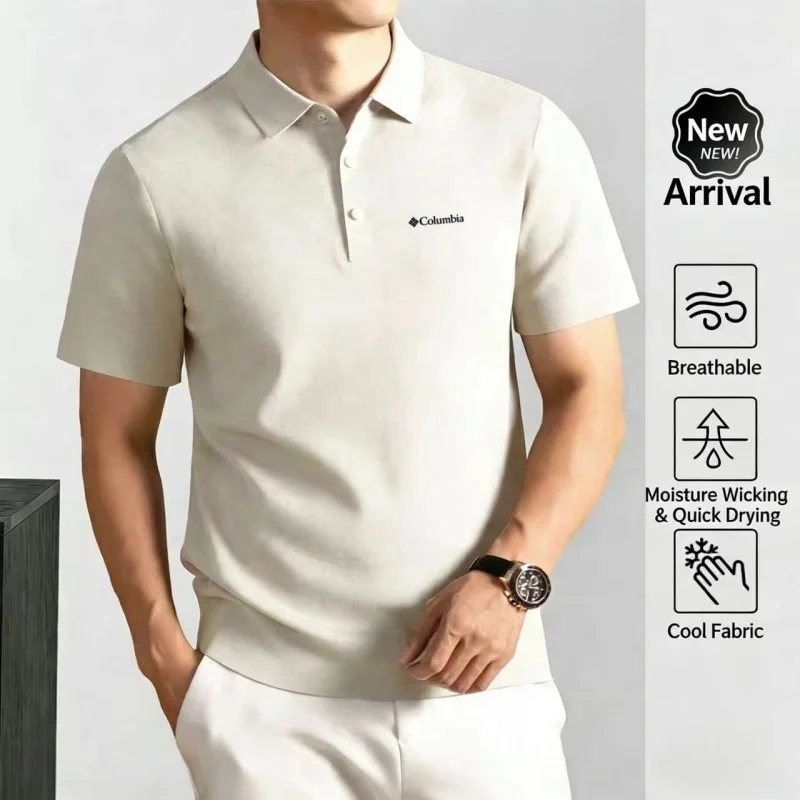 Bestselling Fashion Brand Summer New Designer Simple Letter Embroidered Breathable Polo Shirt Mens Exquisite and Comfortable Top