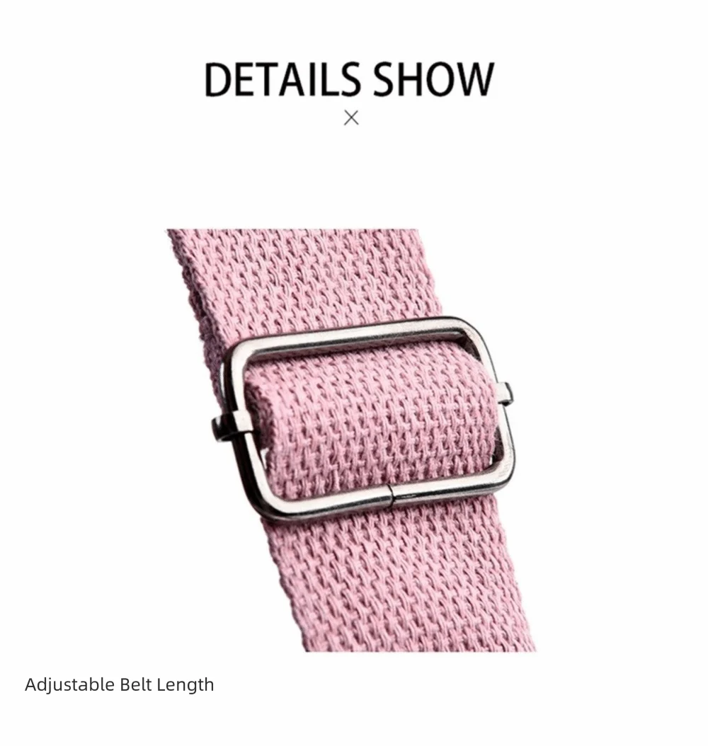 Fashion Multi-Pockets Crossbody Bag Waterproof Large Capacity Shoulder Bag Nylon Messenger Handbag Women