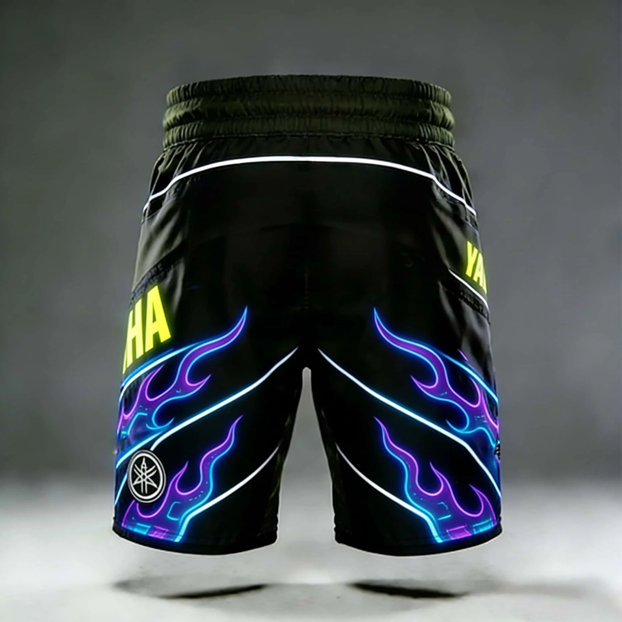 2026 Summer New Yamaha Trend Fashion Sports Outdoor Fitness Shorts Men Women Large Casual Motorcycle Riding Shorts