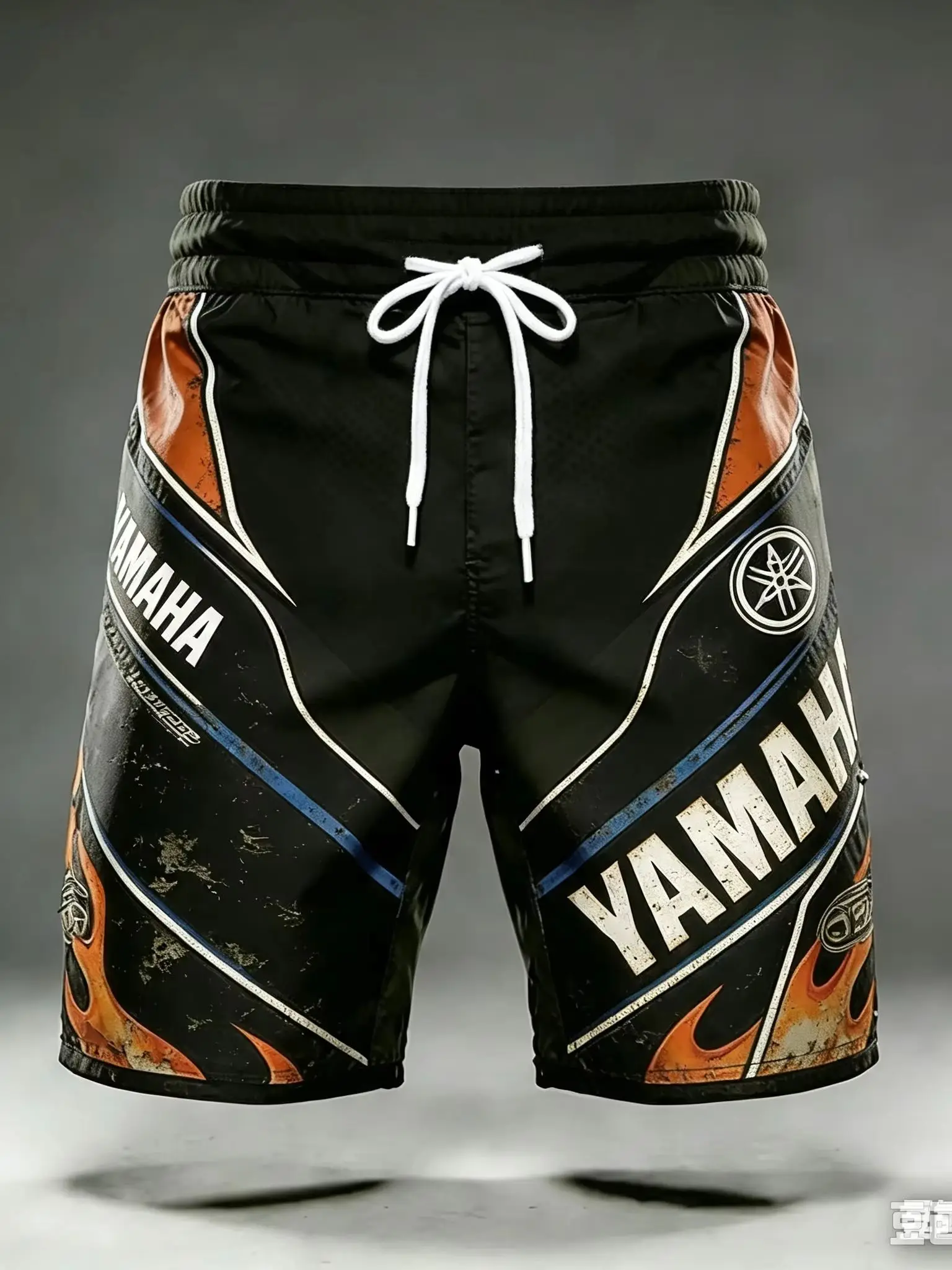 2026 Summer New Yamaha Trend Fashion Sports Outdoor Fitness Shorts Men Women Large Casual Motorcycle Riding Shorts