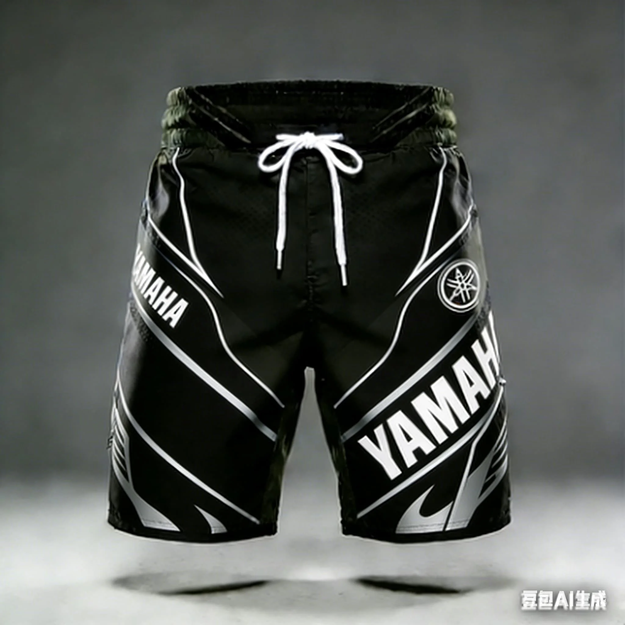 2026 Summer New Yamaha Trend Fashion Sports Outdoor Fitness Shorts Men Women Large Casual Motorcycle Riding Shorts