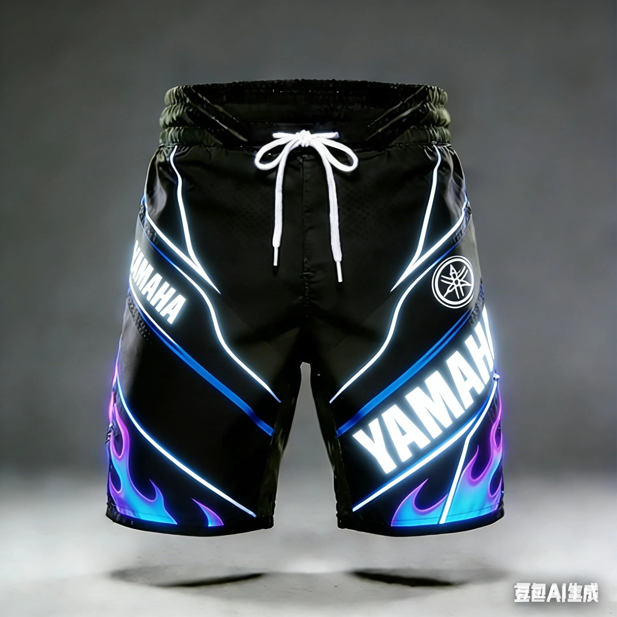 2026 Summer New Yamaha Trend Fashion Sports Outdoor Fitness Shorts Men Women Large Casual Motorcycle Riding Shorts