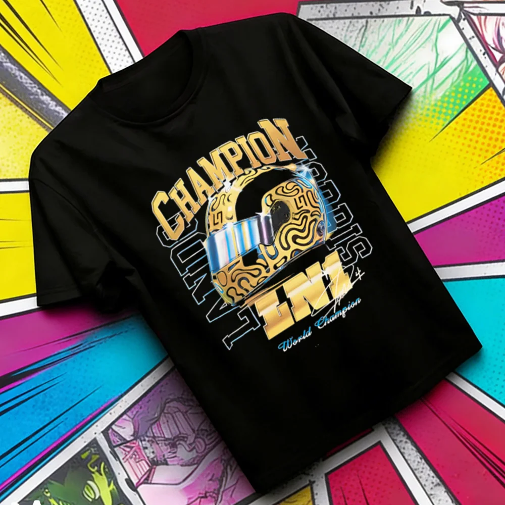 Lando Norris Cotton Top Tees Men Comfortable 80s Retro University 2000s Harajuku Top Tees Punk Pastel 2000s Graphic Colorful