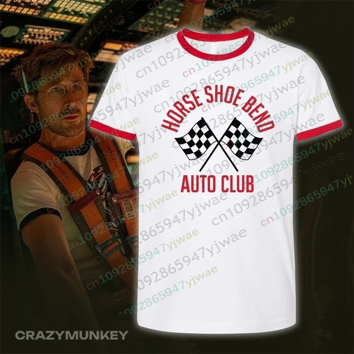Project Hail Mary Ryland Grace Horse Shoe Bend Auto Club Tee Same Top Casual Retro Short Sleeve Summer Men's Women's T-shirts