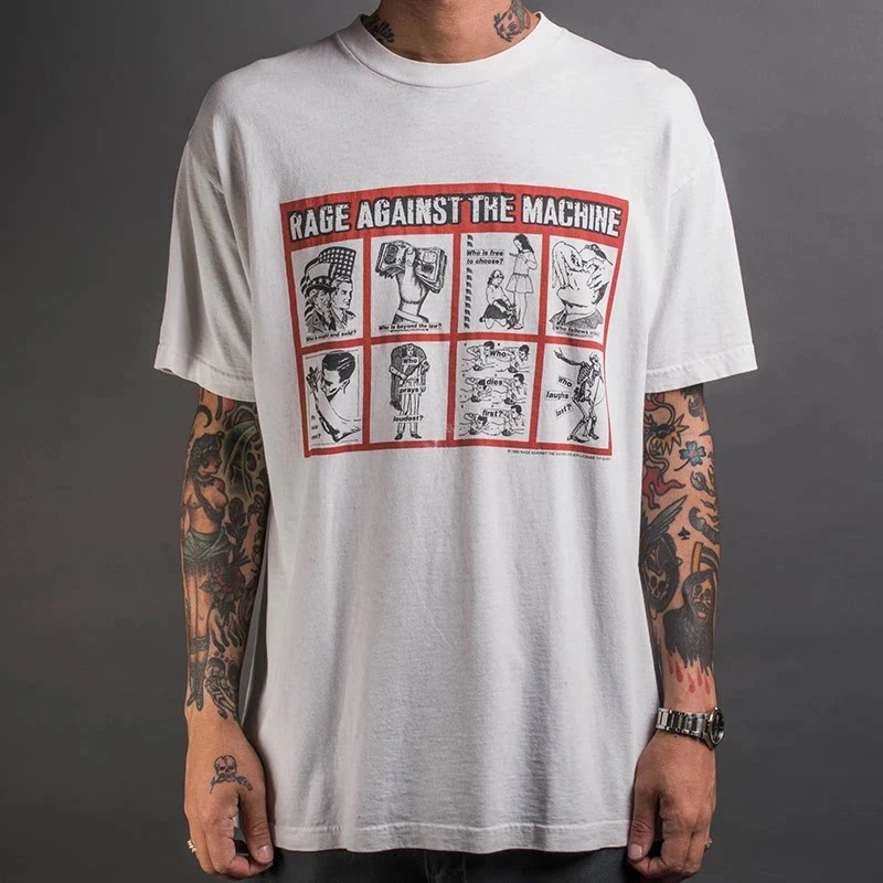 Rage Against The Machine, A Brand of Rock Casual T-shirts and Luxury Bands for Both Men and Women