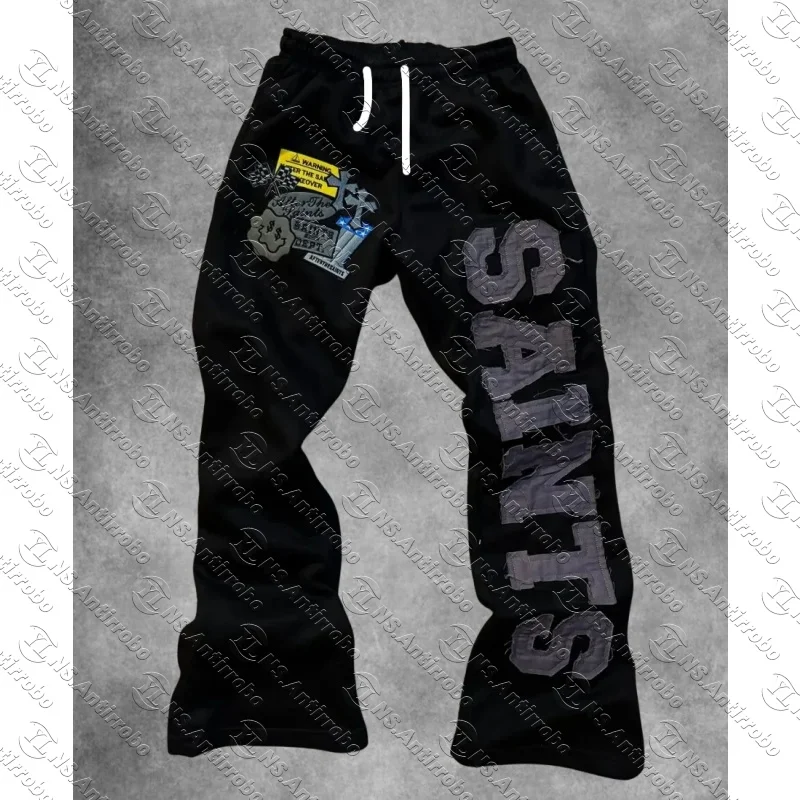 3D Cartoon Printed Casual Sports Pants Breathable Fashionable European American Style for Adults And Children