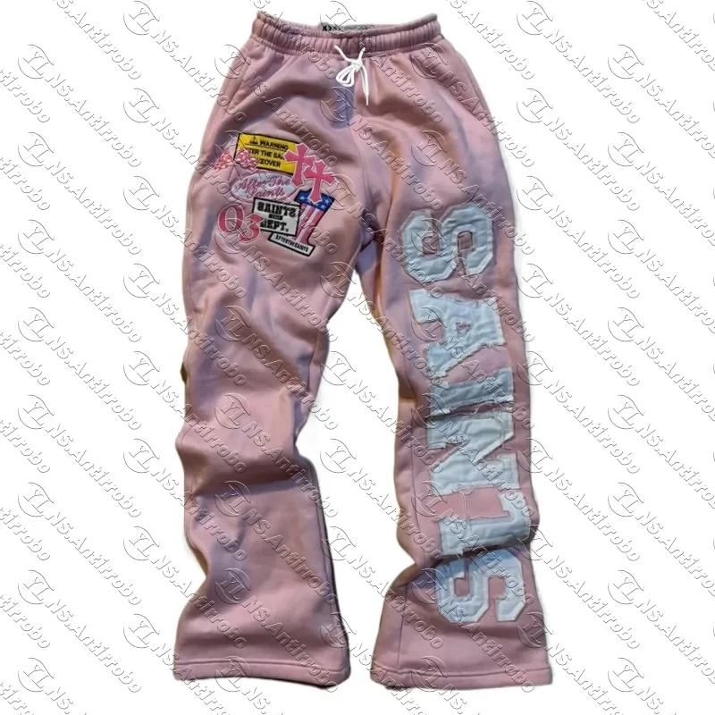 3D Cartoon Printed Casual Sports Pants Breathable Fashionable European American Style for Adults And Children