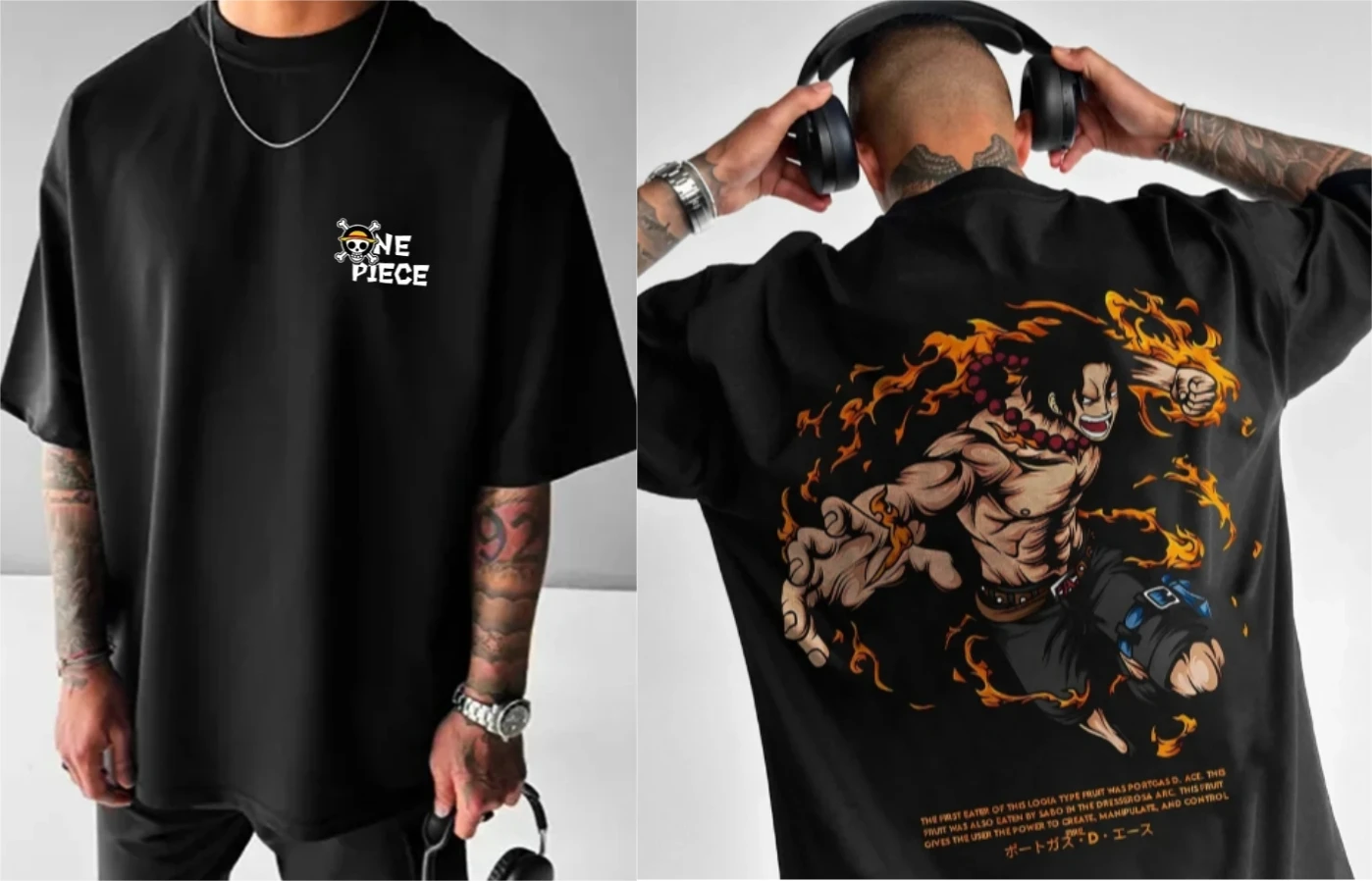 2026 New ONE PIECE Anime Peripheral Clothes Classic Comic T-Shirt Short Sleeve Crew Neck Summer Men's and Women's Couples