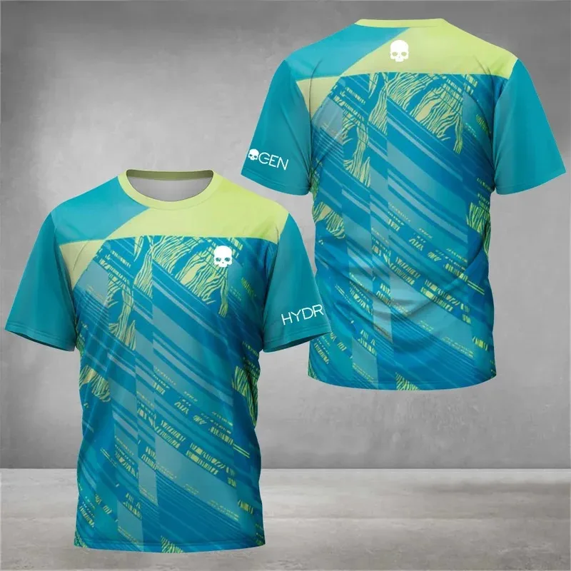 Skull Gradient Splash T-Shirt Men Women Sport Graphic Tee 3D Printing Summer Casual Fashion Streetwear Baseball Cap