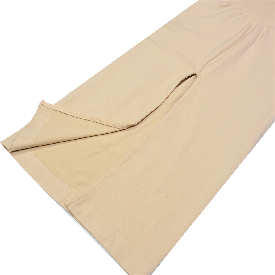 Wechery Plus Size Woman Clothing High Elasticity Abdominal Compression Slim Slip Dress Female Elegant Party Dresses