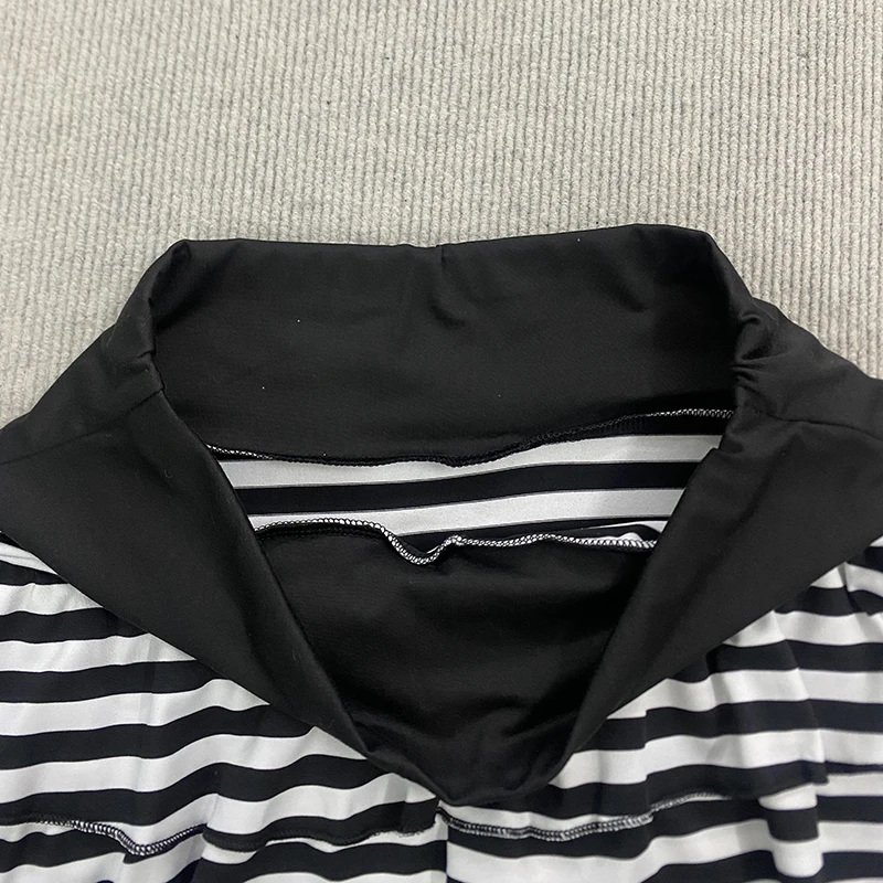 Spring Y2K Japanese Korean Sweet Style Short Skirt Trend Sexy Fashionable Striped Contrasting A-Line Skirt for Women
