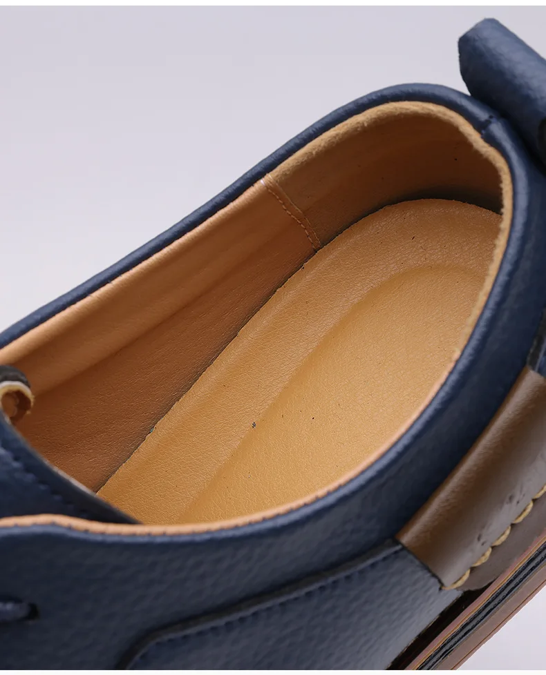Men's Solid-Color Striped Business Formal Shoe Fashionable And Comfortable Oxford Shoe New Autumn Winter Casual Dress Party Shoe
