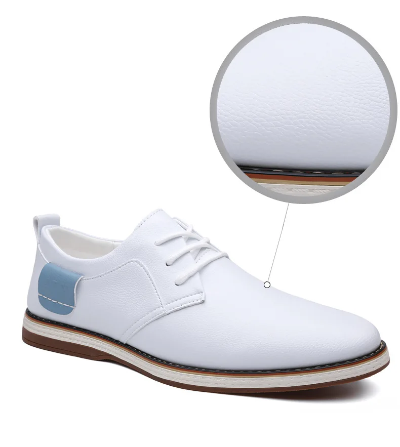 Men's Solid-Color Striped Business Formal Shoe Fashionable And Comfortable Oxford Shoe New Autumn Winter Casual Dress Party Shoe
