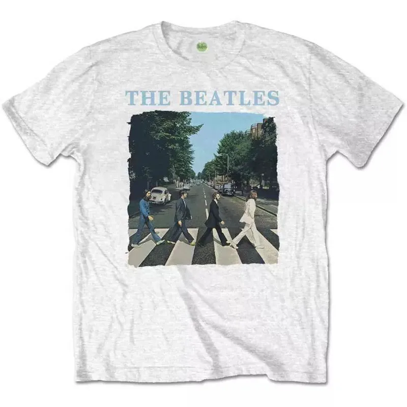 New The Beatles Abbey Road - The Beatles' Casual T-shirt Men's and Women's Luxury Band Brand Top