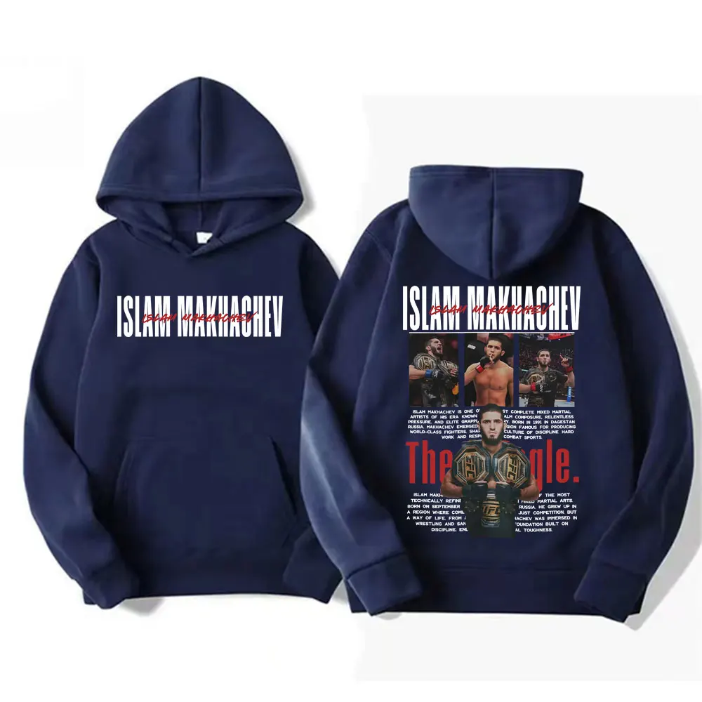 Limited Islam Makhachev Classic Graphic Sweatshirts Men Women Fashion Gothic Oversized Hoodies Casual High Quality Fleece Hoodie