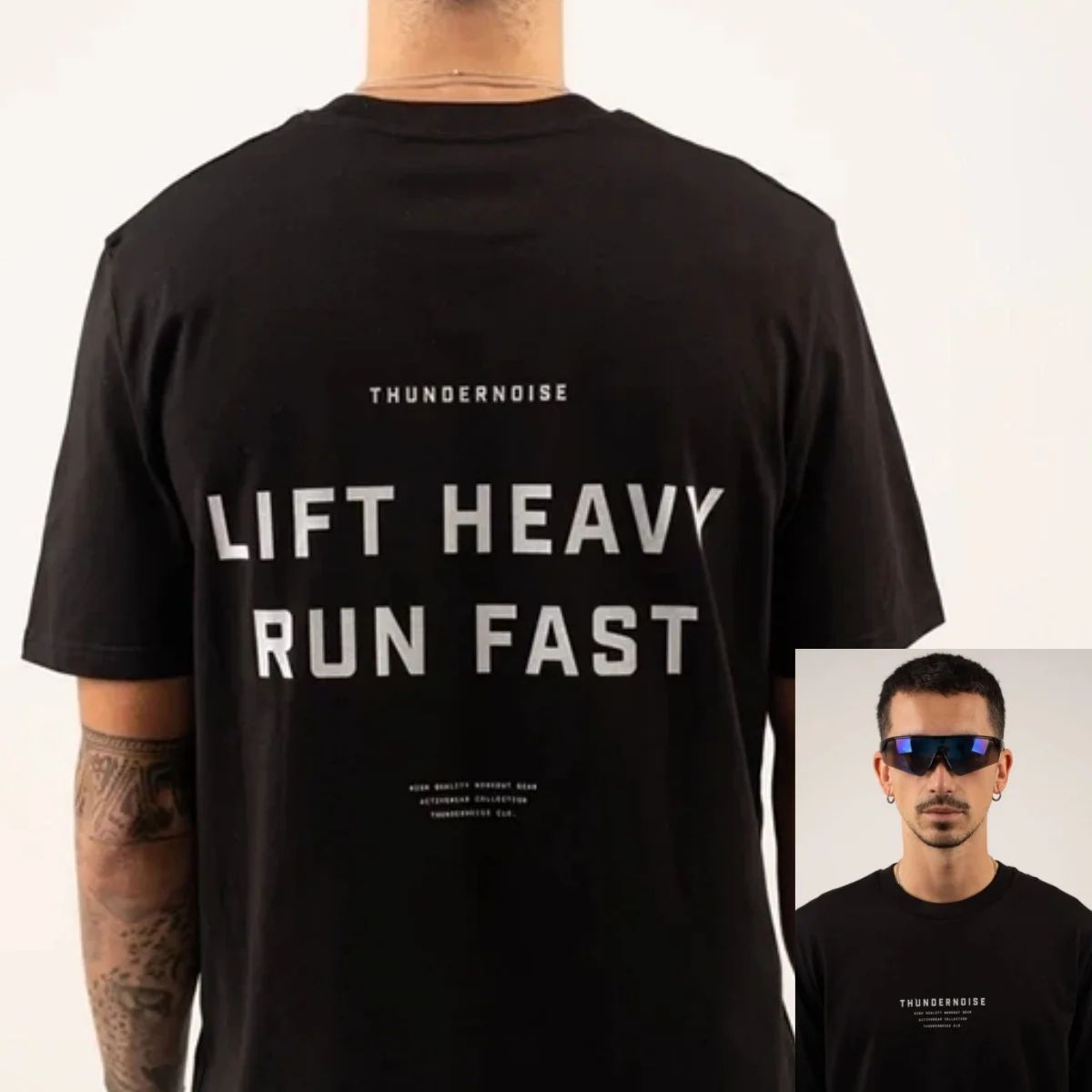 Thundernoise Breaking The Parallel Fitness Training Gym Leisure T-shirt Luxury Brand for Men and Women Top 2026 New Art