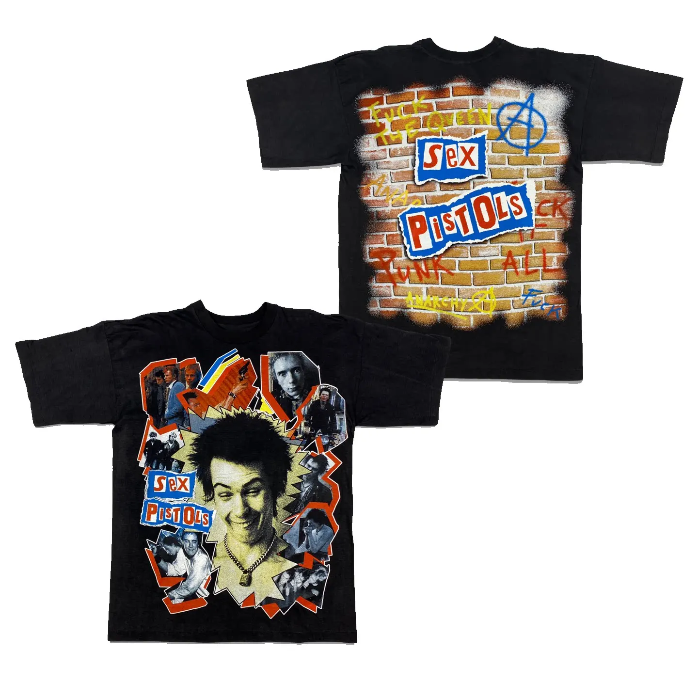 Sex Pistols Sex Pistols Punk Rock Casual T-Shirt Men's and Women's Luxury Band Brand Top 2026 New Band
