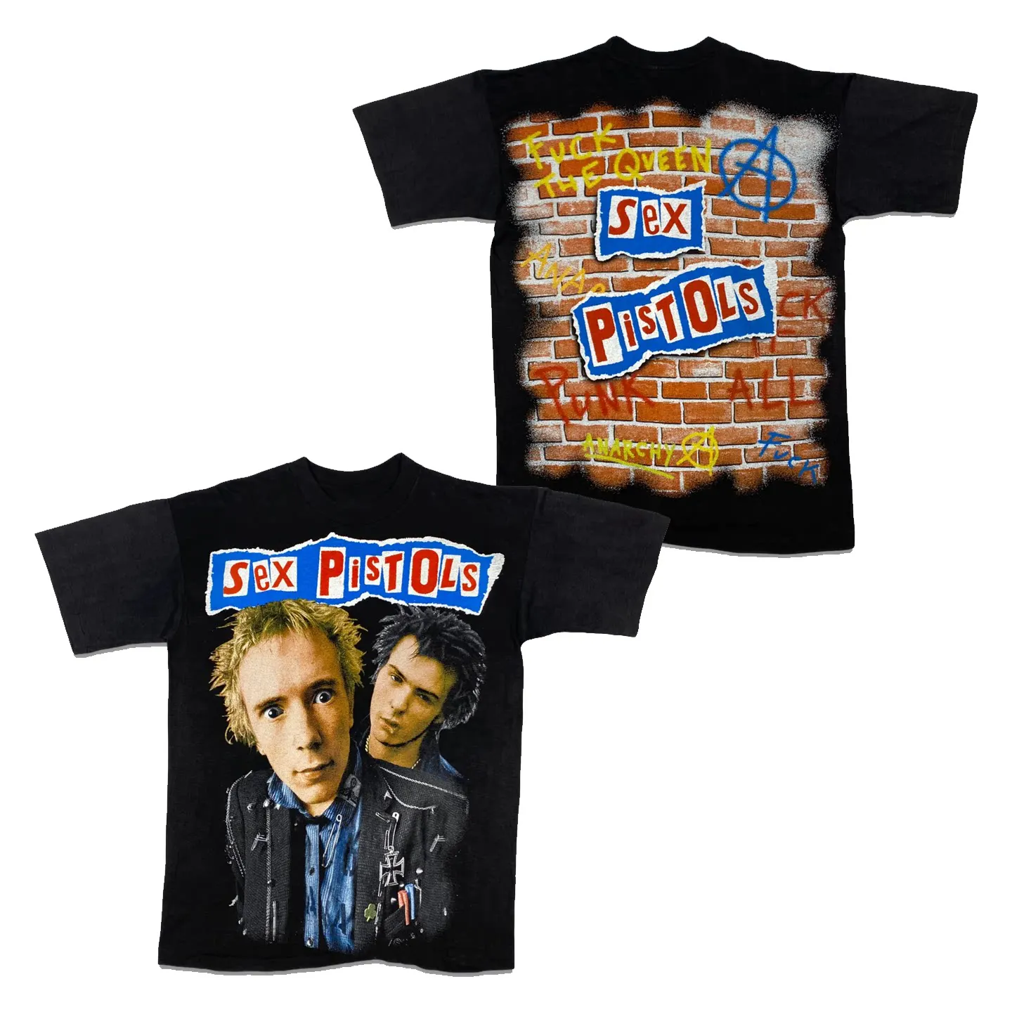 Sex Pistols Sex Pistols Punk Rock Casual T-Shirt Men's and Women's Luxury Band Brand Top 2026 New Band