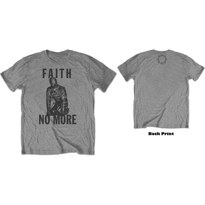Faith No More Man & Dog Print Cotton T-Shirt Alternative Metal Band Unisex Short Sleeve Tee