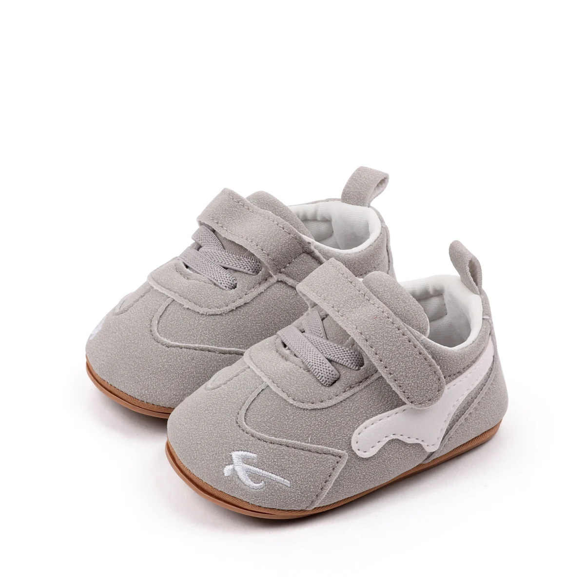 Hot Selling Baby Unisex First Walking Toddler Shoes For 0-18 Months Fashion Design Three Colors High Quality Baby Sneaker