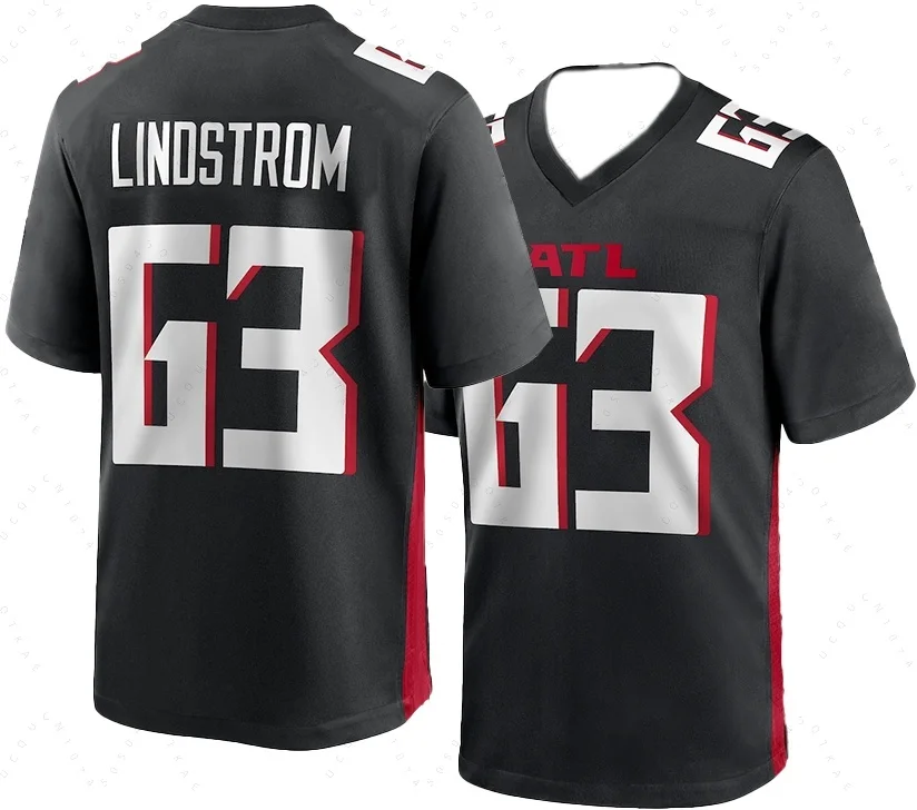 26 Summer Adult Atlanta American Football Jersey Rugby Jersey Sportswear Training Jersey T Shirt Men Women Outdoor Sport T-Shirt