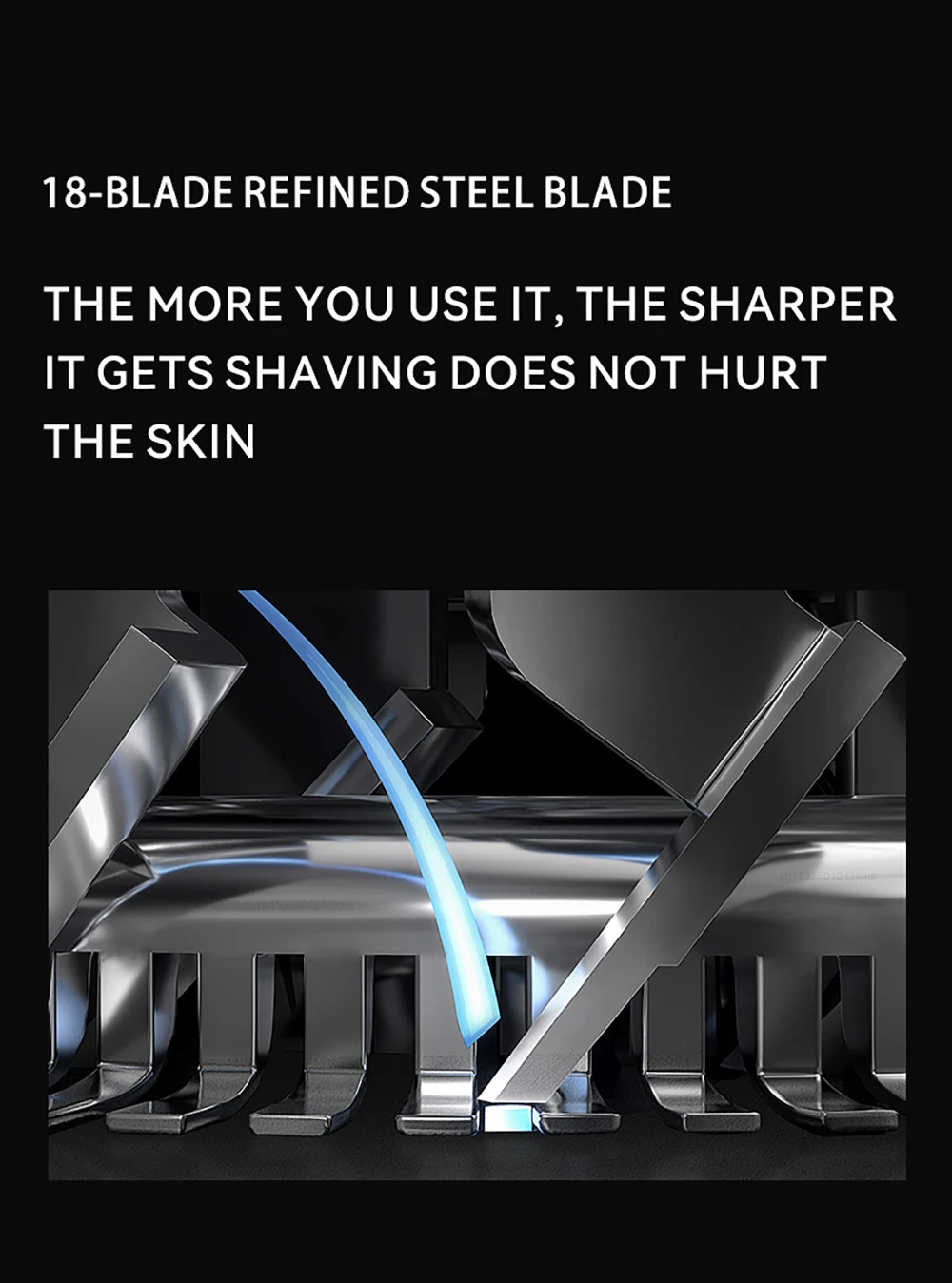Electric Shaver Men Wet Dry Use Dual Blades Razor USB Rechargeable Mini Portable Face Beard Trimmer for Home Travel