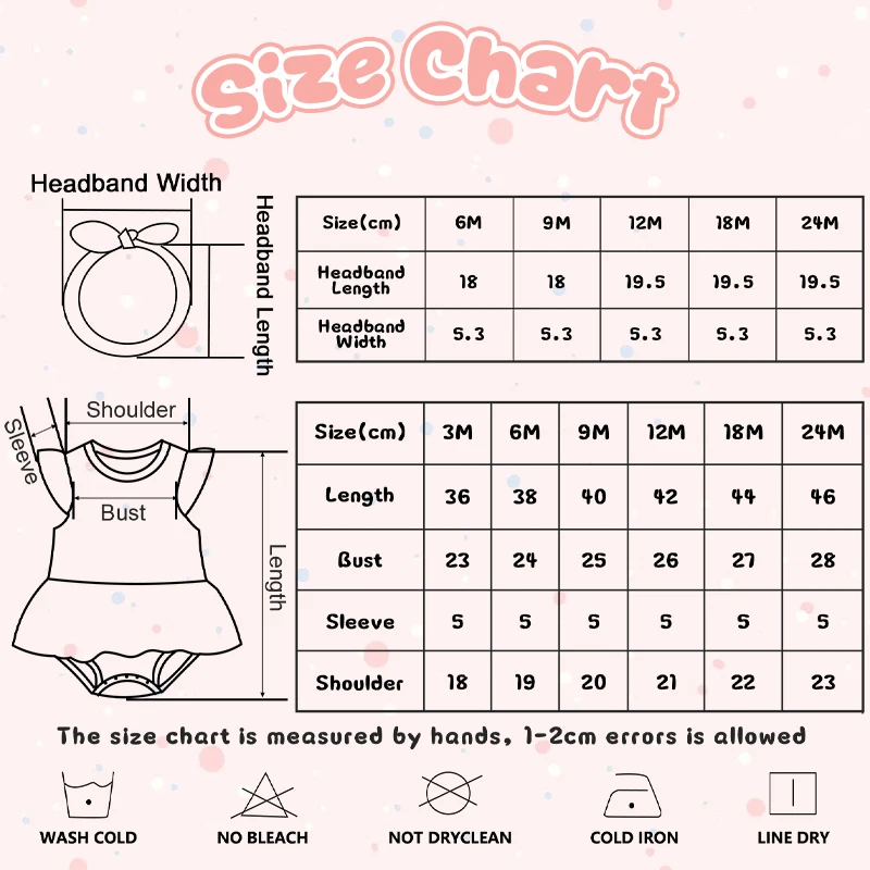 Cartoon Cute Baby Girl Clothing Set Ruffled Sleeveless Bodysuits Heaedband Summer Newborn Clothes 0-24 Months Infant Outfits