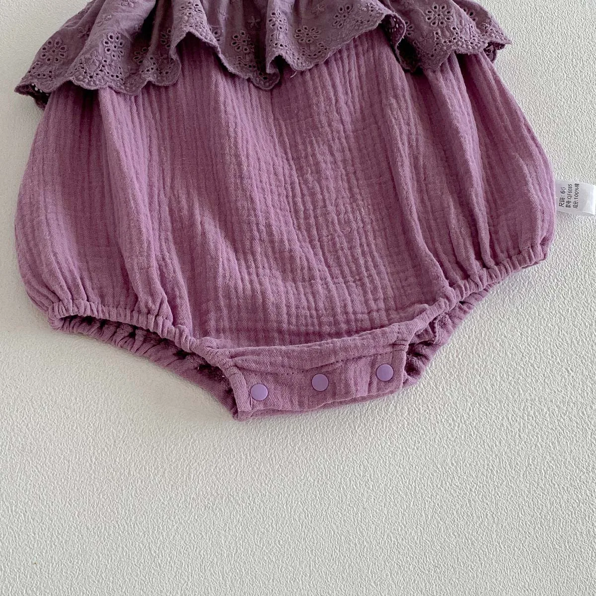 Summer Baby Girl Lace Sling Bodice Baby Girl Hollow Ruffled Princess Sling Bodice