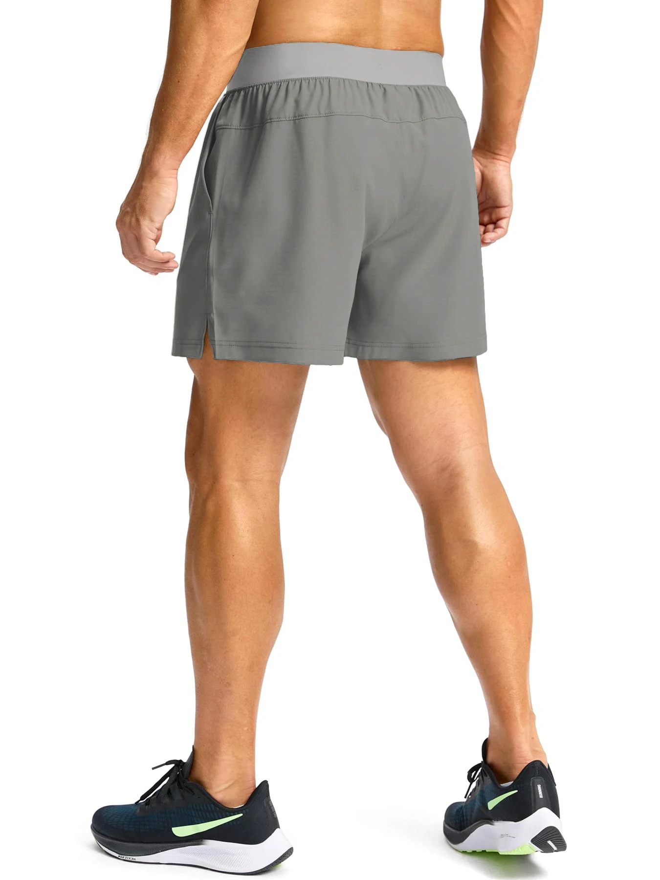 Men's Running Swimming Breathable Quick-Dry Pants Outdoor Basketball Running Trousers Comfortable Lightweight Sportswear