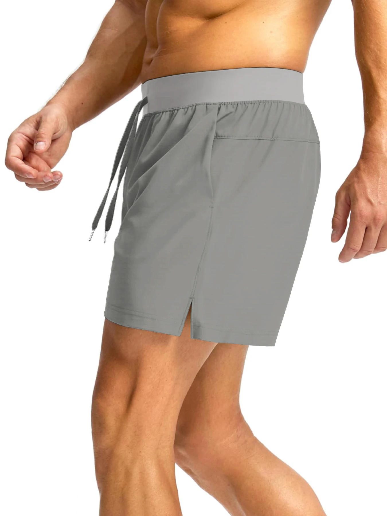 Men's Running Swimming Breathable Quick-Dry Pants Outdoor Basketball Running Trousers Comfortable Lightweight Sportswear
