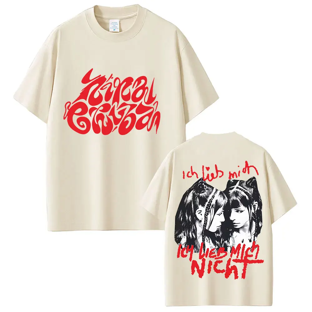 Singer Nina Chuba Arena Tour 2026 Graphic Tee Shirt Men Women Hip Hop O-Neck Cotton T-shirts Fashion Oversized Short Sleeve Tees
