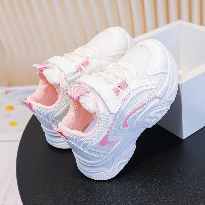 Lightweight Children's Sneakers Breathable Mesh for Boys School Casual Walking Shoes Non Slip Sport Kids Girl Running Shoe