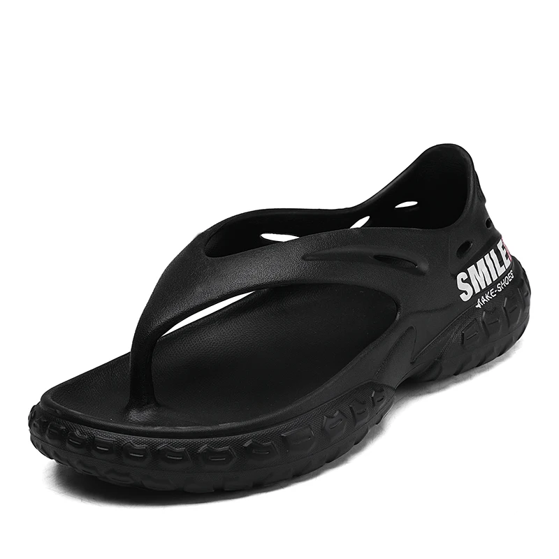 Fashion Mens Sandals Comfortable Soft Man Flip Flops Outdoor Beach Slippers Casual Non-slip Flat Shoes Lightweight Garden Shoes