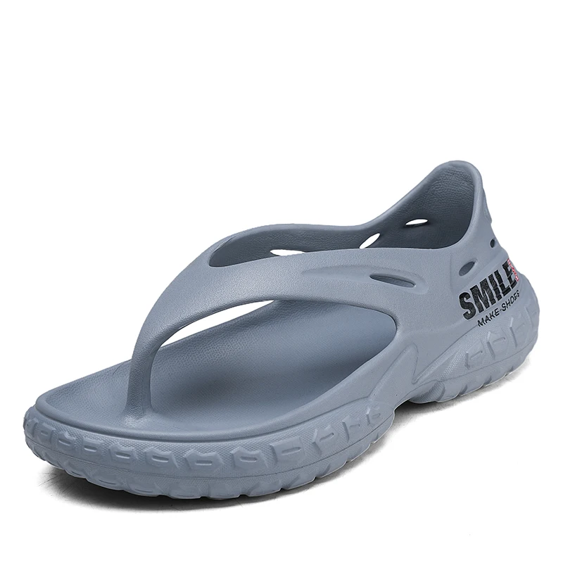Fashion Mens Sandals Comfortable Soft Man Flip Flops Outdoor Beach Slippers Casual Non-slip Flat Shoes Lightweight Garden Shoes