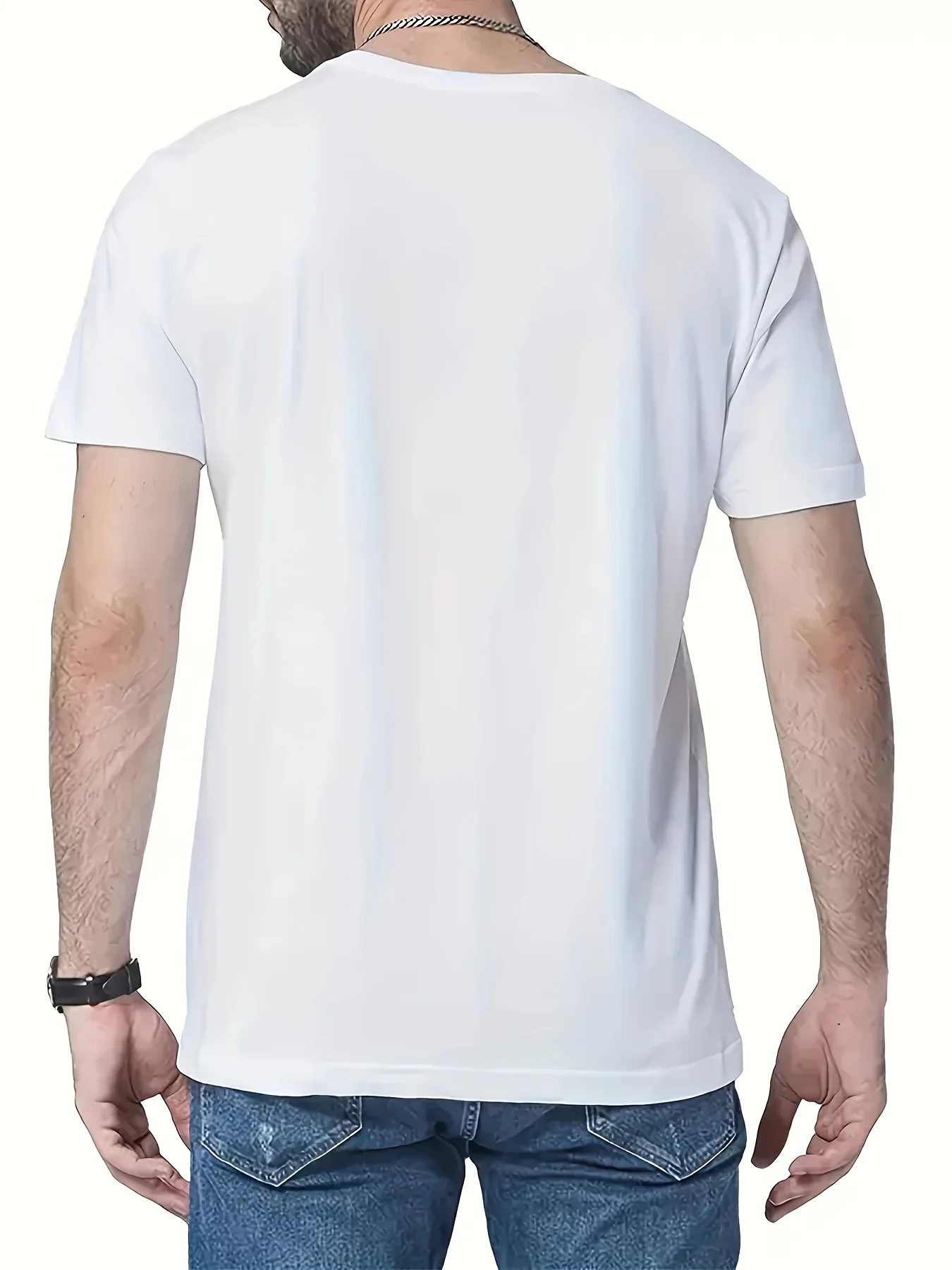 Men's 2Pac T-shirt All Eyez On Me Pattern T-shirt Printed Casual Round Neck Short Sleeve Street Top