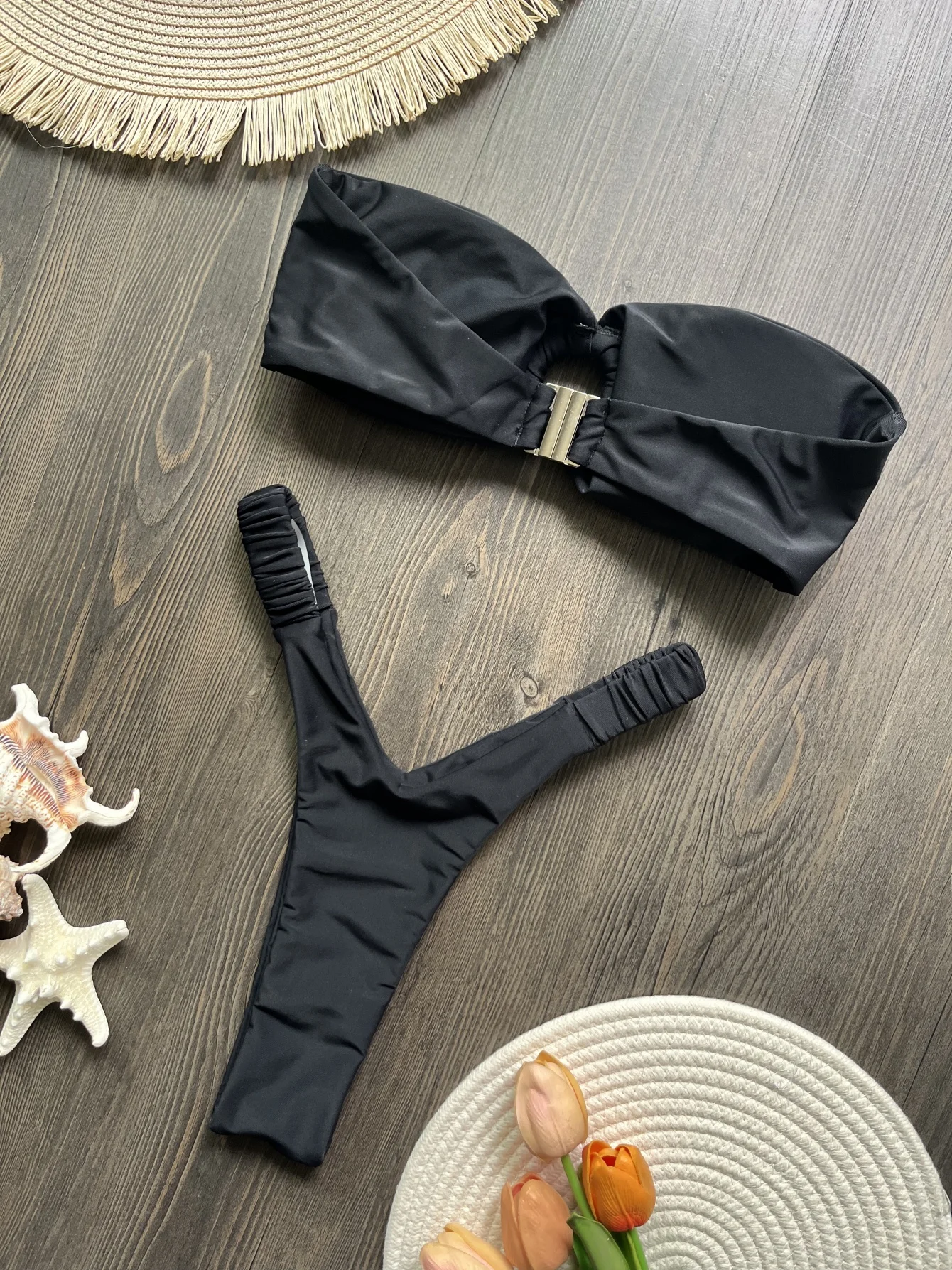 Micro Bikini Push Up Women Swimsuits 2026 Sexy Female Swimwear Brazilian Bikini Set Thong Biquini Swim Suits Solid Beachwear