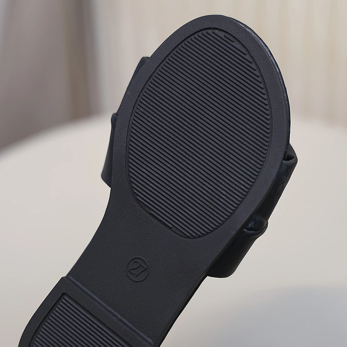 Fashion Summer Girls Pleated Slippers Fashion Children Flats Outdoor Kids Slippers Soft Anti-Slippery Kids Beach Slides Shoes