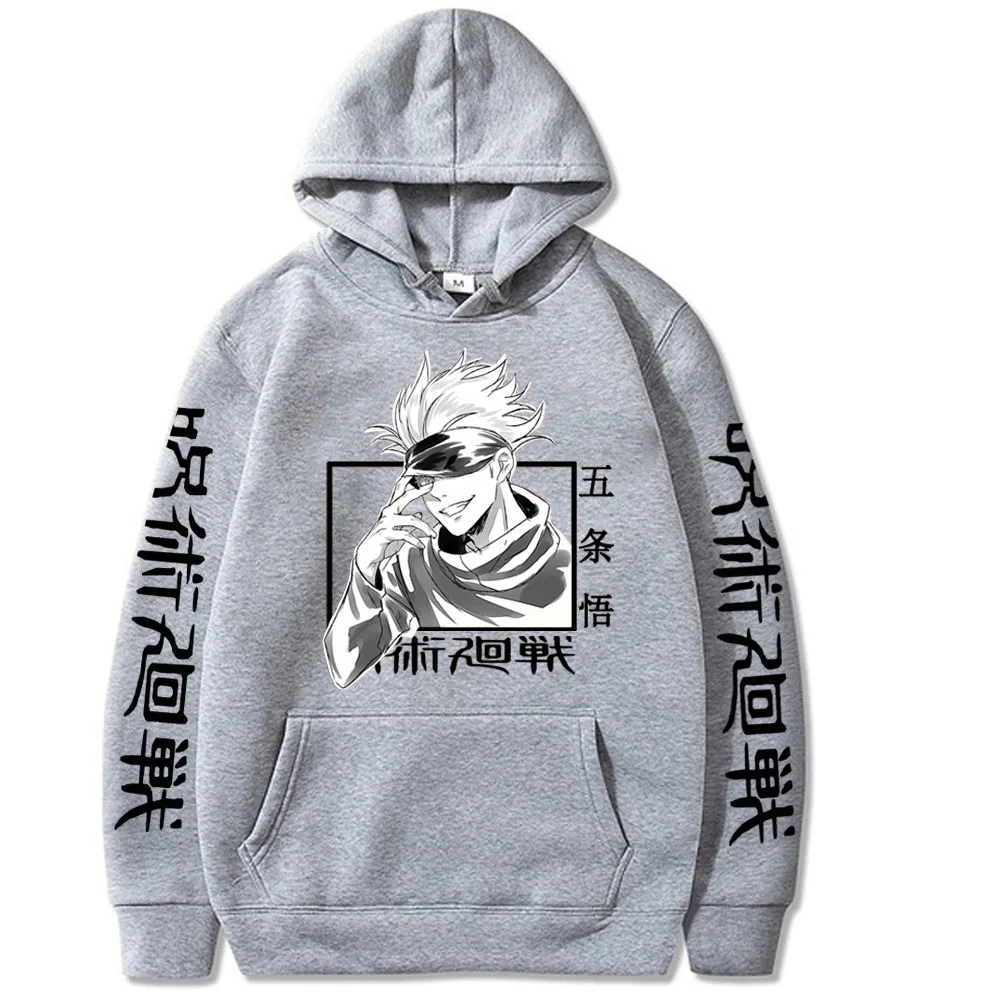 Jujutsu Kaisen Satoru Gojo Spell Return Printed Hoodie Sweatshirt Men's and Women's Hoodie Men's Tops Sports Hoodie Y2K Hoodie