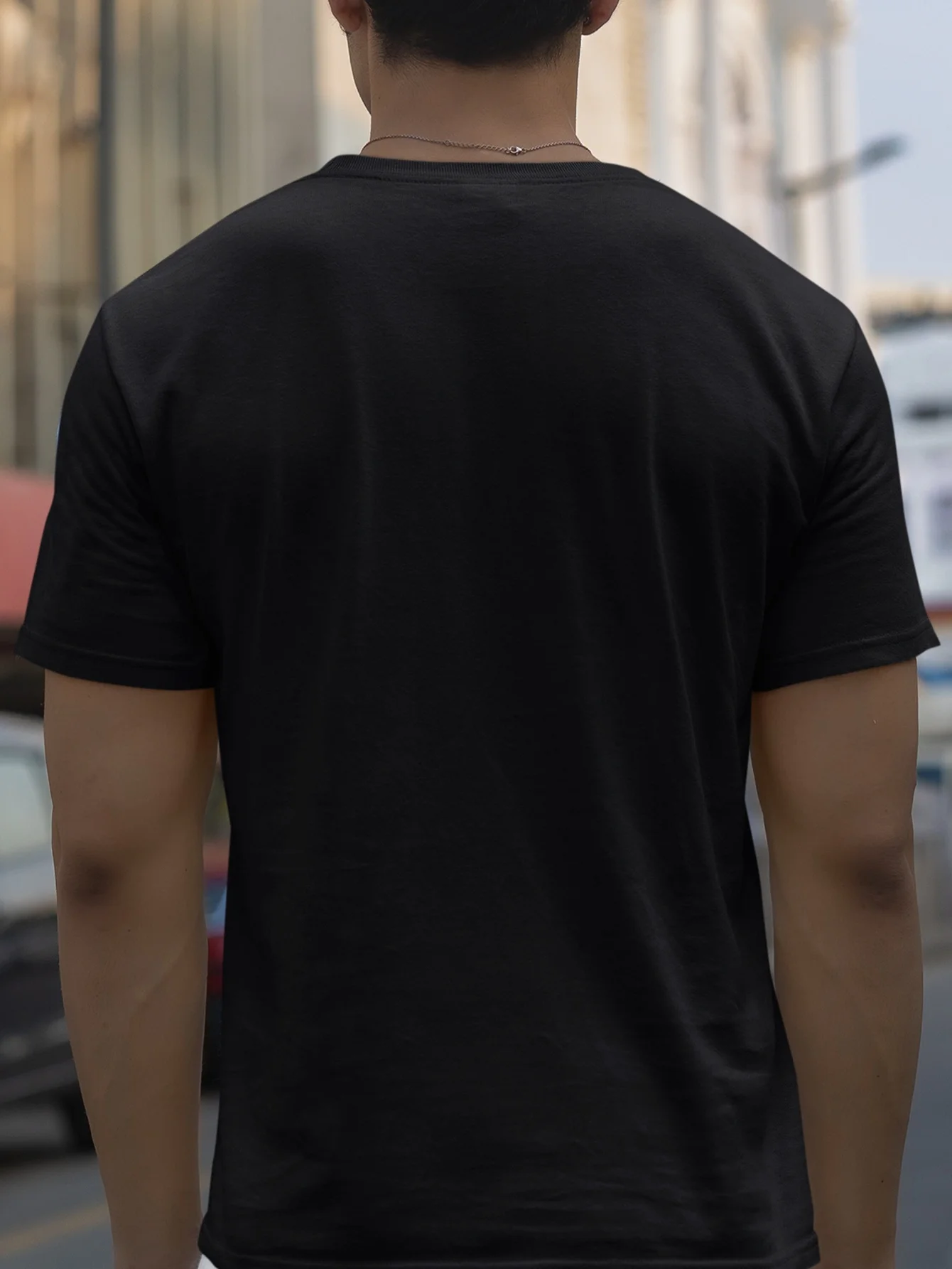 Men's Summer 100% Cotton Fashion Norwegian Style Pattern Printed Casual Loose Round Neck Short Sleeve T-shirt Versatile Top