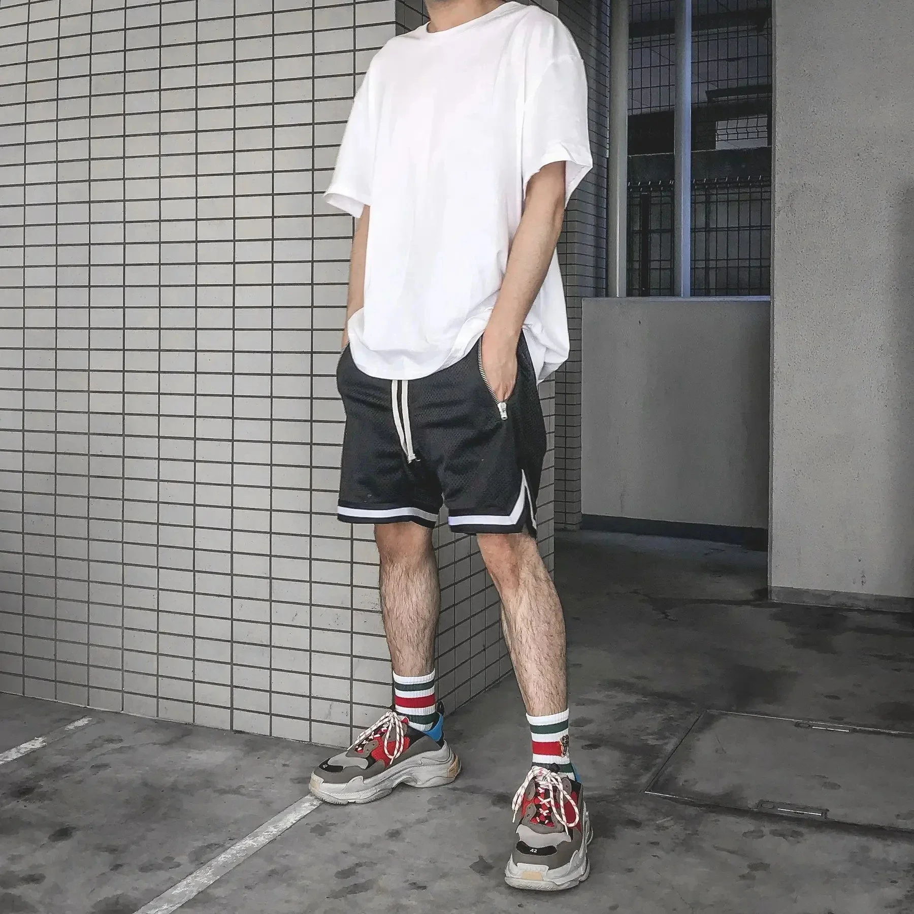 Hanma Baki Anime Shorts Men Women Quick Dry Mesh Gym Shorts Breathable to Fitness Joggers Summer Basketball Sports Scanties Male